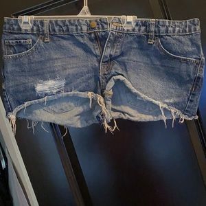 Jean shorts